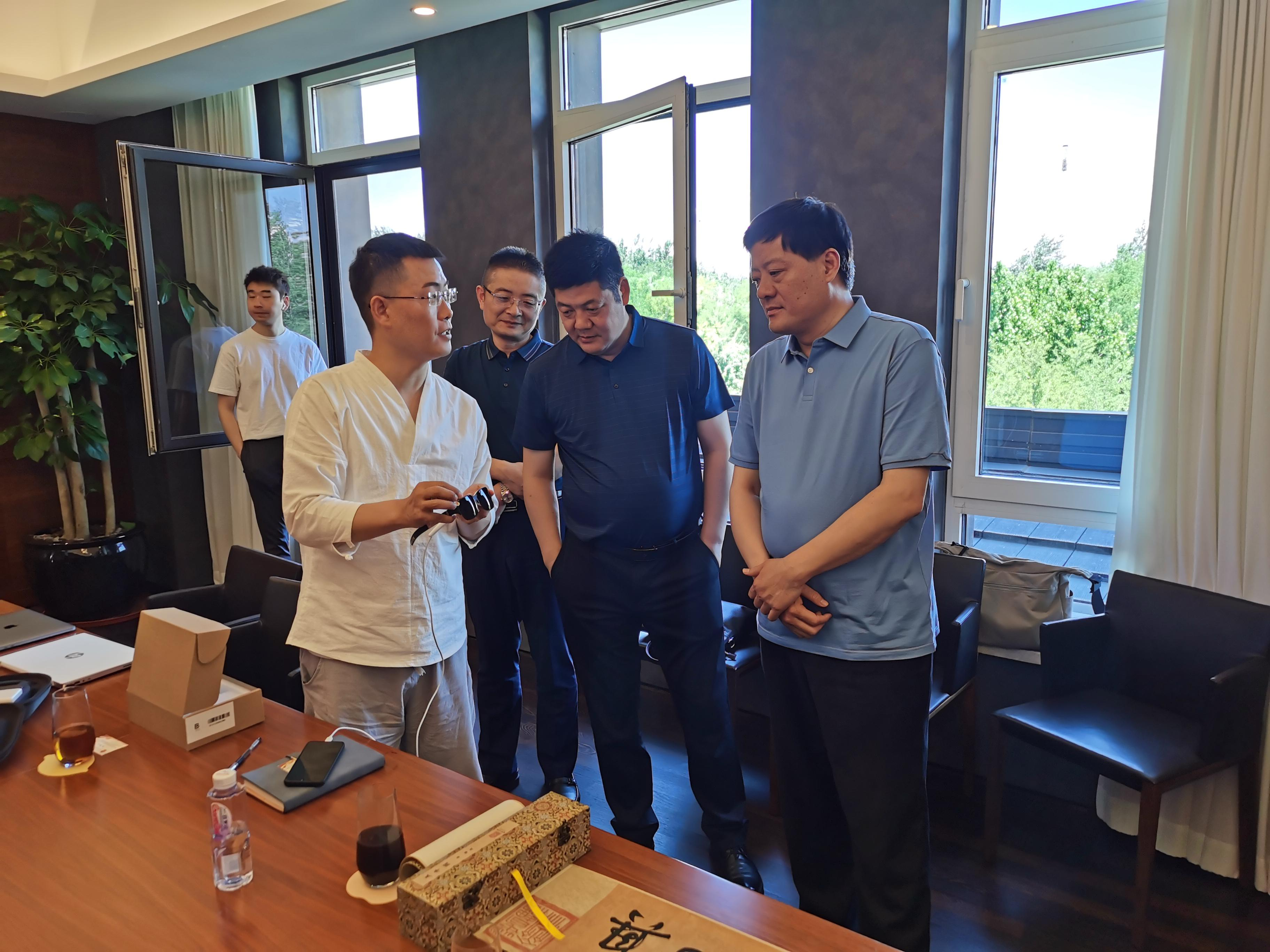 孔子文旅集團(tuán)赴北京故宮觀唐文化總部進(jìn)行座談交流